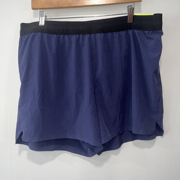 All In Motion‎ Men's Performance Shorts, Navy, XL - Picture 1 of 9